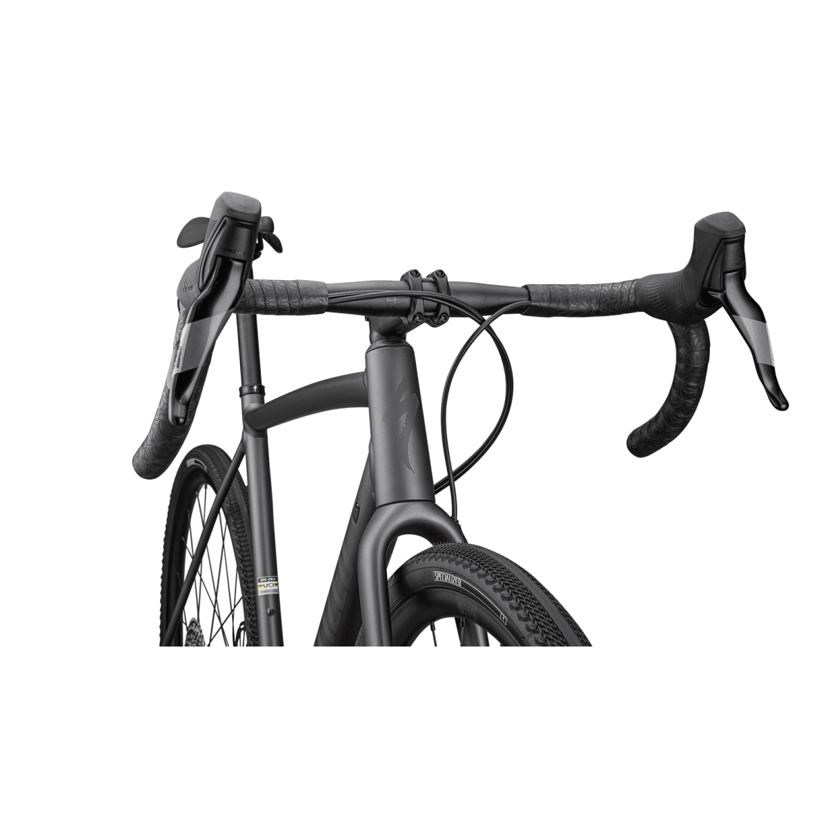 Specialized Crux DSW Comp gravel dviratis | Satin Smoke - Oak